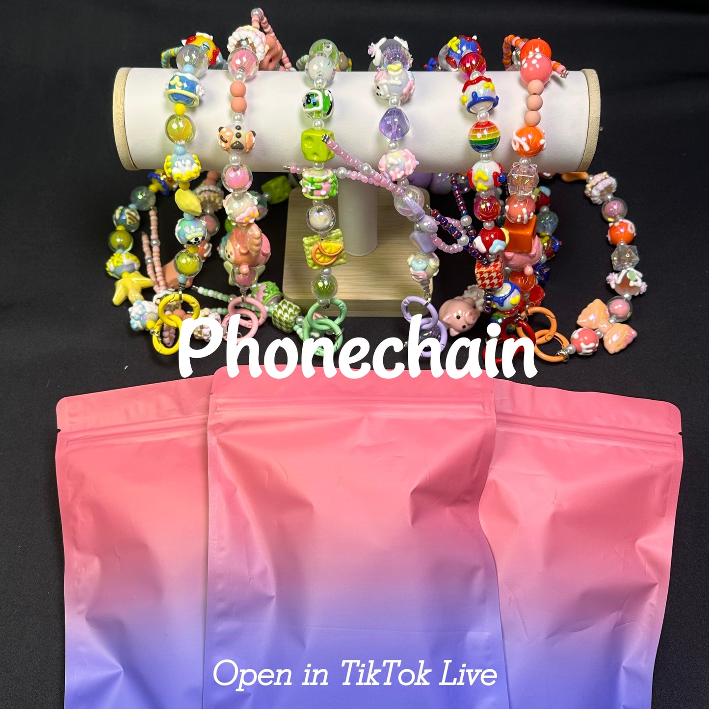 Phone/Key Chain Lucky Bags - TikTok Live Opening