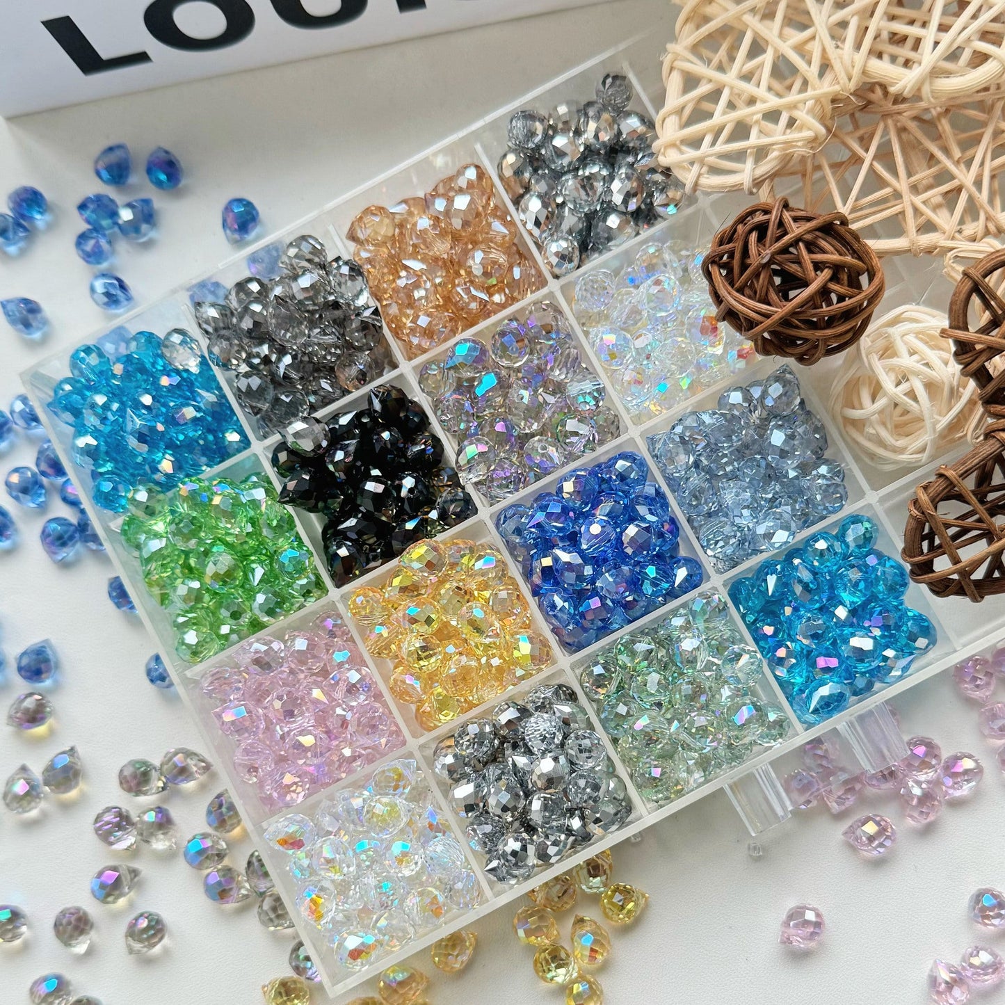 First-Class Crystal Beads Lucky Bags for DIY- TikTok Live Opening